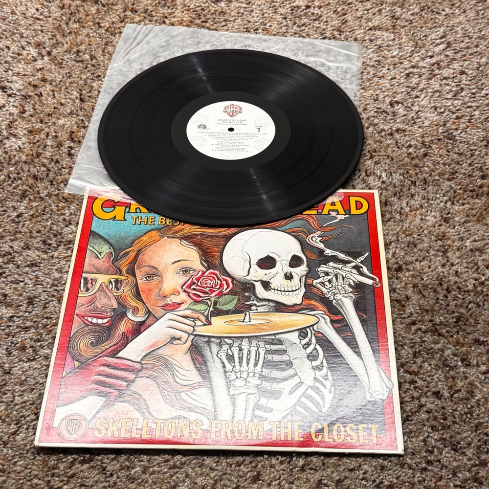 Grateful Dead‎ Skeletons From The Closet The Best Of Vinyl LP Warner Bros W 2764